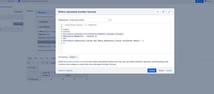 calculated member formula