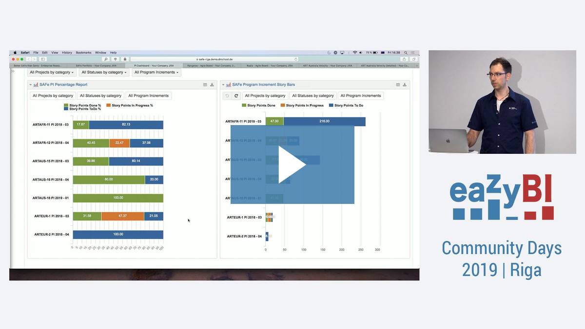 15 Better SAFe than Sorry - Enterprise Ready Reporting at Scale in Jira by Marten Thorand, demicon